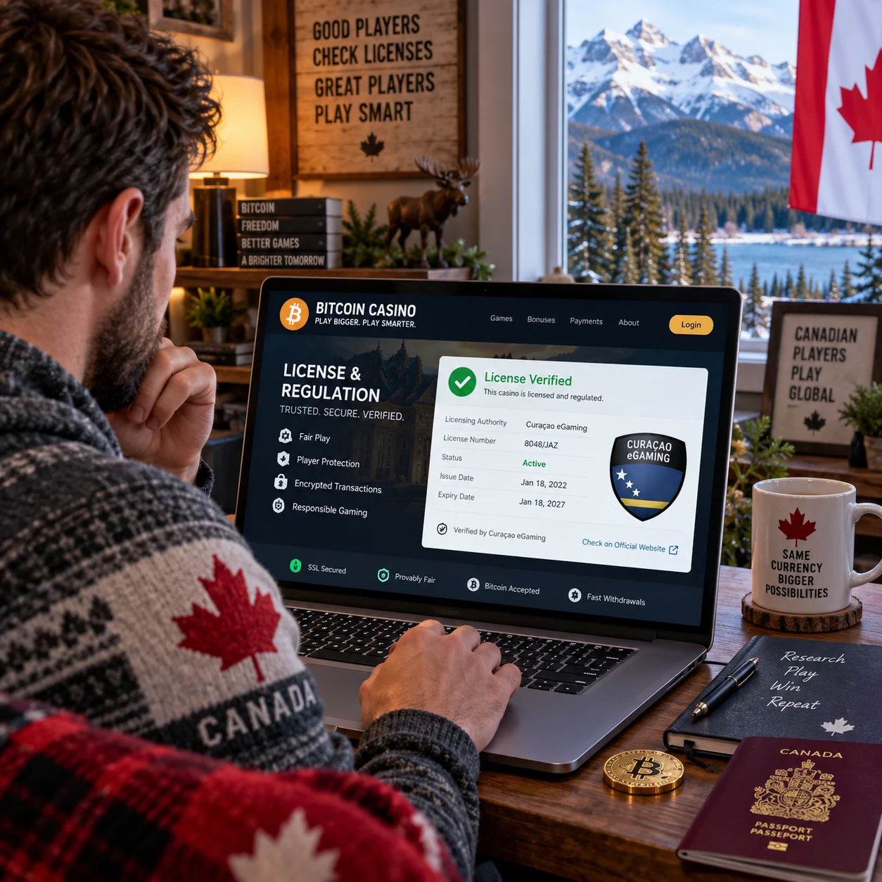 How To Identify Safe And Licensed Bitcoin Casinos In Canada A 2026 Player Protection Guide